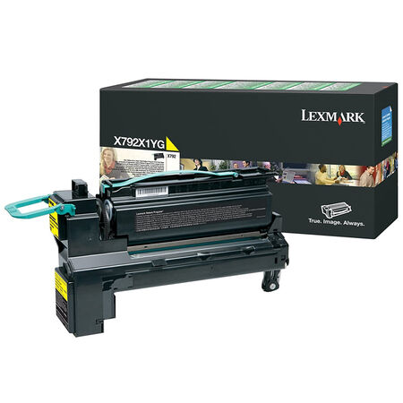 Lexmark X792-X792X1YG Yellow Original Toner High Capacity - 1