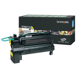 Lexmark X792-X792X1YG Yellow Original Toner High Capacity - 2