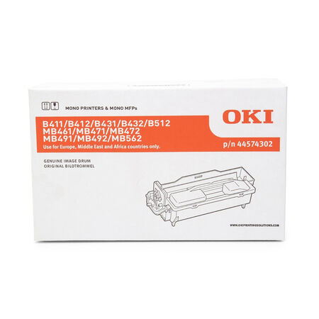 Oki B411-B412-MB451-44574302 Original Drum Unit - 1