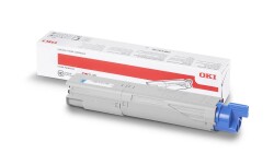 Oki C301-44973543 Mavi Orijinal Toner - Oki