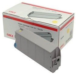 Oki C7100-41963083 Sarı Orijinal Toner - Oki