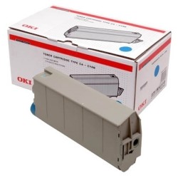 Oki C7100-41963085 Mavi Orijinal Toner - Oki