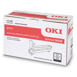 Oki C711-44318508 Original Black Drum Unit - Oki