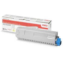 Oki C834-46861323 Sarı Orijinal Toner Yüksek Kapasiteli - Oki