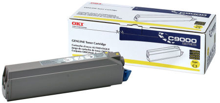 Oki C9200-41515289 Sarı Orijinal Toner - 1