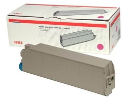 Oki C9300-41963676 Kırmızı Orijinal Toner - Oki