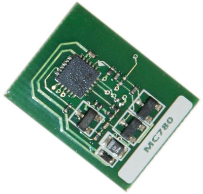 Oki MC760-45396301 Yellow Toner Chip - 2