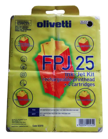 Olivetti FPJ-25 Black Original Cartridge - 1