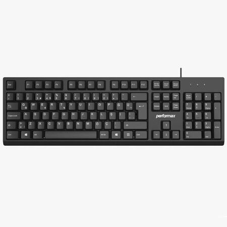 Performax SK1001 Wired Black Keyboard - 1