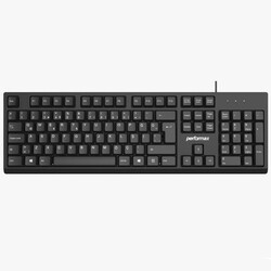 Performax SK1001 Wired Black Keyboard - 2