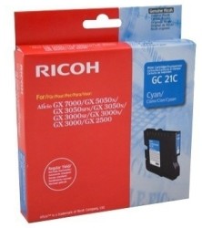 Ricoh Aficio GC-21C Blue Original Cartridge - Ricoh