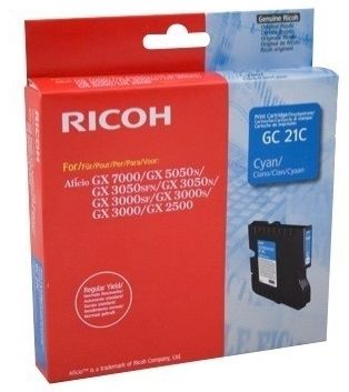 Ricoh Aficio GC-21C Blue Original Cartridge - 1