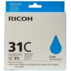 Ricoh Aficio GC-31C Blue Original Cartridge - Ricoh