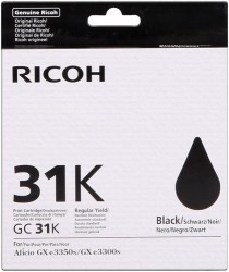 Ricoh Aficio GC-31K Black Original Cartridge - Ricoh