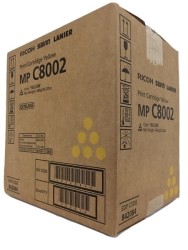 Ricoh Aficio MP-C6502 Yellow Original Photocopy Toner - 2