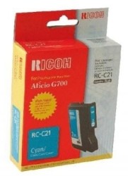 Ricoh Aficio RC-C21 Mavi Orjinal Kartuş - Ricoh