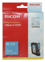 Ricoh Aficio RC-C31 Mavi Orjinal Kartuş - Ricoh