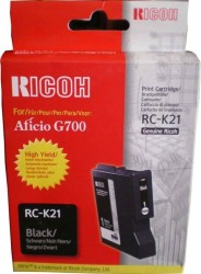 Ricoh Aficio RC-K21 Black Original Cartridge - Ricoh