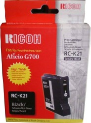 Ricoh Aficio RC-K21 Siyah Orjinal Kartuş - Ricoh