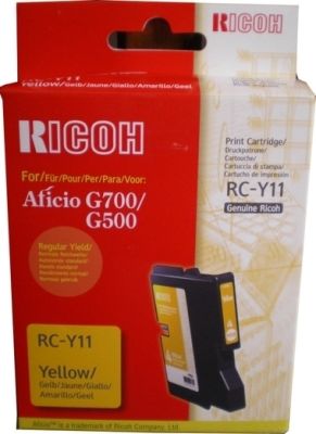 Ricoh Aficio RC-Y11 Sarı Orjinal Kartuş - 1