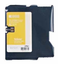 Ricoh Aficio RC-Y21 Yellow Original Cartridge - Ricoh