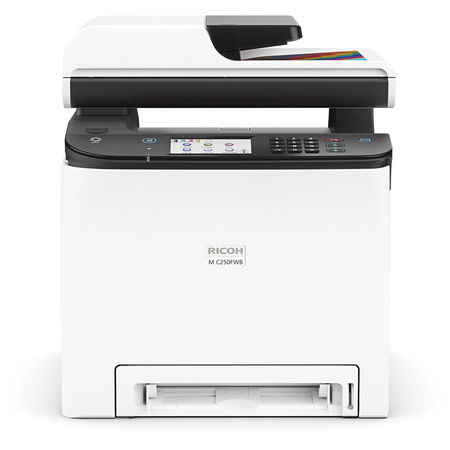 Ricoh M-C250FWB Multifunction Color Laser Printer - 1