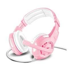 Trust 23203 GXT 310P Radius Pink Over-Ear Gaming Headset - Trust