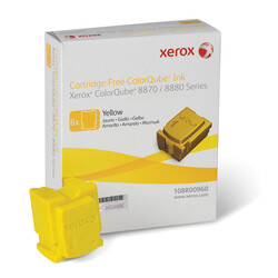 Xerox ColorQube 8870-108R00960 Yellow Original Solid Ink 6 Pack - Xerox