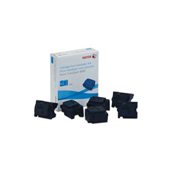 Xerox ColorQube 8900-108R01022 Blue Original Solid Ink 6 Pack - Xerox