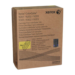 Xerox ColorQube 9201-108R00835 Metered Yellow Original Solid Ink 4Pcs - Xerox