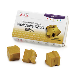 Xerox Workcentre C2424-108R00662 Yellow Original Solid Ink 3Pcs - Xerox