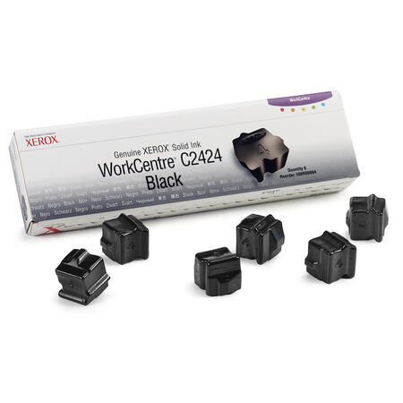 Xerox Workcentre C2424-108R00664 Black Original Solid Ink 6 Pack - 1